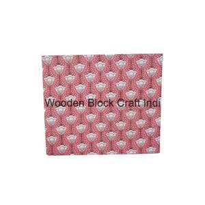 Fleur artisanale DIY imprimée sur tissu de coton avec support en carton pour petits espaces et appartements - Product Image 6