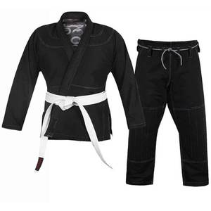Uniformes de BJJ 100% Algodón para Hombre, para Entrenamiento de Artes Marciales, Transpirables, de Secado Rápido, Ligeros, con Logotipo Frontal Personalizable, Talla Ajustable - Product Image 1