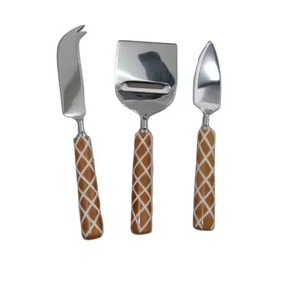 Luxury Stainless Steel <b>Cheese</b> <b>Knife</b> <b>Set</b> <b>Cheese</b> Presentation Accessories for Special Events - Product Image 1