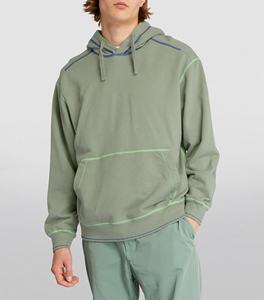 Sudadera con capucha de ajuste regular digital de invierno para hombre con hombros caídos de peso pesado de alta calidad personalizada, jersey en blanco de gran tamaño, forro polar de algodón - Product Image 2