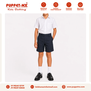 Uniformes Escolares para Niños de Alta Calidad, Diseño Personalizado OEM ODM, Pantalones Cortos de Algodón Duraderos, Logotipo Personalizado, Empaque al por Mayor - Product Image 3