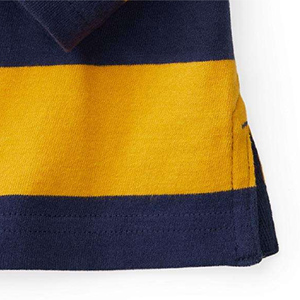 Camiseta de Rugby Personalizada al por Mayor de Alta Calidad, Poliéster/Algodón, Peso Pesado 280gsm, Tejido de Invierno Antiarrugas, Logotipo Bordado - Product Image 6
