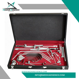 ชุดเครื่องมือผ่าตัดแบบแมนนวล Thompson Retractor System ผลิตจากเหล็กกล้าไร้สนิมเยอรมัน สำหรับใช้ในโรงพยาบาล ได้รับการรับรองมาตรฐาน CE - Product Image 5