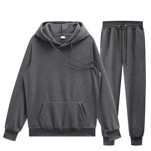 Ensemble 2 pièces pour homme, taille plus, uni, léger, survêtement Nisar Sons Industry, polyester/coton, coupe ample, vêtements de couple, décontracté - Product Image 5