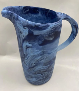 Carafe en résine aux couleurs éclatantes avec poignée, vaisselle de qualité supérieure pour servir l'eau, à prix abordable - Product Image 2