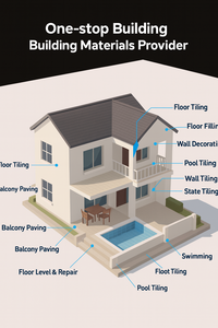 Greenfix C1T xi măng dựa trên gạch dính | Cường độ cao vữa chống thấm linh hoạt cho tường và sàn | Nhà cung cấp OEM Việt Nam - Product Image 6