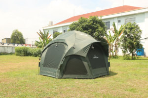 เต็นท์แคมป์ปิ้งทรงแปดเหลี่ยม Erica Green กันน้ำ สำหรับครอบครัว ติดตั้งง่าย เต็นท์สำหรับกิจกรรมกลางแจ้ง - Product Image 2