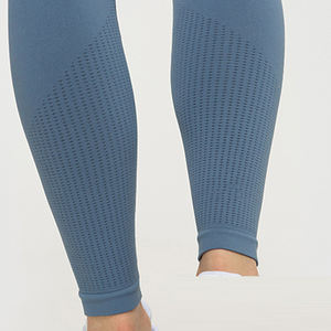 Ropa de Yoga para Mujer, Diseño de Cintura Media, Ajustada, Transpirable, de Secado Rápido, Tejida, para Gimnasio, Precio de Fábrica al Por Mayor 2026 - Product Image 5