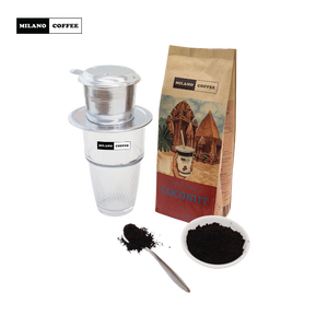 กาแฟเวียดนามอาราบิก้าบด คั่วกลาง รสขม คุณภาพสูง ขายส่ง รับผลิตแบบ OEM ODM แบรนด์ส่วนตัว กาแฟมิลาน - Product Image 1