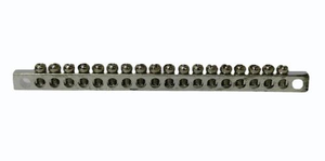 Bloque de Distribución Eléctrico de 18 Vías, Latón Pulido, 20 Pulgadas, Alta Conductividad, Duradero, para Panel Eléctrico - Product Image 5