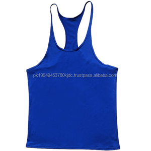 Débardeurs à séchage rapide de haute qualité pour hommes Gym personnalisé couleur unie respirant tricoté débardeur broderie beaucoup de couleurs disponibles! - Product Image 1