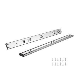 10 Paia di Guide Scorrevoli in Acciaio da 24 Pollici, Estensione Completa, Chiusura Morbida e Silenziosa per Guide Laterali RV - Product Image 1