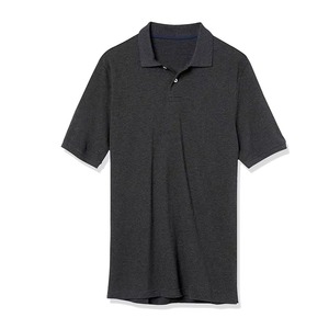เสื้อโปโลแขนสั้นเรียบง่ายสำหรับผู้ชาย แบบสั่งทำพิเศษ ผ้ากันยับ ระบายอากาศได้ดี ขายดี - Product Image 5