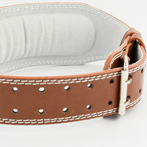 Ceinture de musculation en cuir respirante avec boucle à levier, épaisseur 13 mm, couleur personnalisée, unisexe - Product Image 5