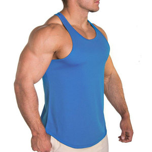 Logo et design personnalisés disponibles, vêtements de fitness respirants, légers, de qualité supérieure, débardeurs slim sans manches pour hommes, vêtements de musculation - Product Image 4