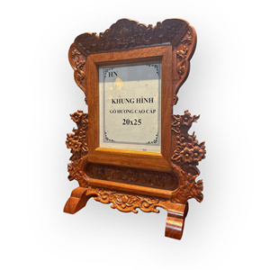 Marcos de Fotos Modernos y Duraderos para Altares Ancestrales y Salas de Estar, Varios Tamaños, Madera de Huong - Product Image 2