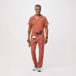 Custom Comfortable <b>Doctor</b> Scrubs Wholesale Cotton Men Hospital Uniform <b>Sets</b> - Product Image 2