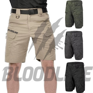 Pantalones Cortos Cargo para Hombre BLOODLINE, Cintura Media, Cierre de Cremallera, Secado Rápido, Estilo Bermuda, Bolsillos Delanteros con Logotipo - Product Image 3