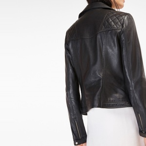 Original Sheep Skin Women's Quilted <b>Jacket</b>-Breathable & Eco-Friendly Tailored Fit Leather <b>Jackets</b> - Product Image 6
