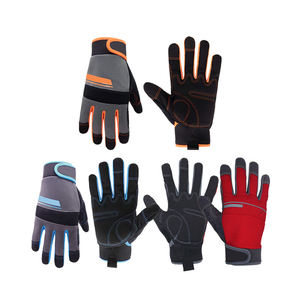 Leather Work <b>Gloves</b> Real Leather Working <b>Gloves</b> Leather Work <b>Gloves</b> Durable Smooth Anti-Slip Straight Cuff General Purpose - Product Image 4