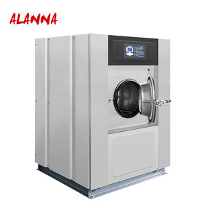 Industriële wasmachine 15-100 kg, zwaar gebruik, voor lakens, voorlader, automatische wasmachine-extractor voor hotels - Product Image 4