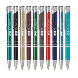 Bolígrafo Metálico de Aluminio con Punta de Bola de Colores, Novedoso y Promocional, con Impresión de Logotipo Láser Personalizable, Venta Directa de Fábrica - Product Image 3