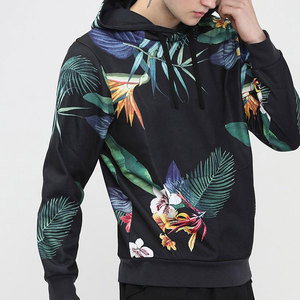 Sudaderas con Capucha para Hombre, Tallas Grandes, Forradas, en Color Sólido, Tejido de Punto de Algodón/Poliéster Transpirable de Alta Calidad para Invierno, Última Tendencia - Product Image 4