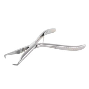 Pince à extensions de cheveux en acier inoxydable, outil professionnel d'installation d'extensions de cheveux, pince à extensions de cheveux durable avec poignée antidérapante - Product Image 1