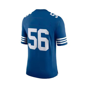 เสื้ออเมริกันฟุตบอลราคาดีที่สุด พิมพ์ลาย ระบายอากาศได้ดี สวมใส่สบาย แห้งเร็ว ต้านเชื้อแบคทีเรีย โพลีเอสเตอร์ 100% บริการ OEM รับผลิตตามแบบ - Product Image 5