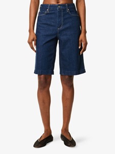 Shorts en jean décontractés et habillés pour femme, taille mi-haute, délavés, style boyfriend, haute qualité, service OEM, personnalisable, été, MADE BY BS 2026 - Product Image 3