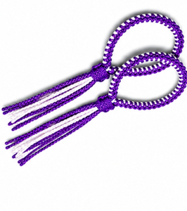 Brazalete de Muay Thai Pra Jiad Morado Hecho a Mano, Brazalete Trenzado para Boxeo Tailandés, Entrenamiento y Competencia, Venta al Por Mayor - Product Image 5