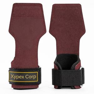 Agarraderas de Mano Ajustables Personalizadas de Cuero Vacuno Resistente, Ligeras, Suaves y Antideslizantes para Entrenamiento - Product Image 2