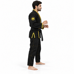 Adult Customizable BJJ Gi Brazilian Jiu Jitsu Training Uniform 420GSM Pearl Weave Cotton Durable <b>Stitching</b> Lightweight - Product Image 2