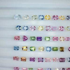 Safires naturales multicolor de formas variadas, 33.81 quilates, calidad AAA con brillo y hermosos colores, perfectos para la elaboración de joyas. - Product Image 5