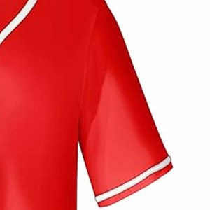 Maillot de baseball respirant, personnalisé sur mesure, avec impression numérique par sublimation, design sur mesure, envoyé par Dress Sports. - Product Image 4