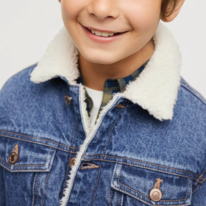 Chaqueta Vaquera Unisex OEM para Bebés, Niños Pequeños y Niños - Product Image 3