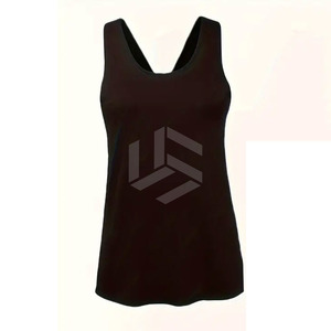 Women Fitness Custom Design Solid Color Quick Dry Breathable Plus Size Muscle Activewear Seamless Women Tank <b>Tops</b> For Sale - Product Image 1
