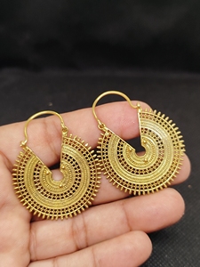 Jewelry brass <b>Earrings</b> Trend Gold Plated amethyst quartz drop <b>Earrings</b> for Handmade Elegant Dangle <b>Earrings</b> - Product Image 2
