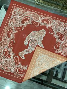 Écharpe carrée et mouchoirs en tissu 100 % coton de 55 cm, imprimés par sublimation, bords ourlés, type bandana – Meilleures ventes à prix abordable - Product Image 6