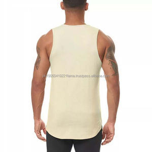 Camiseta sin Mangas Deportiva Transpirable de Punto Personalizada para Hombre, Nueva para 2026, para Entrenamiento, Gimnasio, Correr - Product Image 2