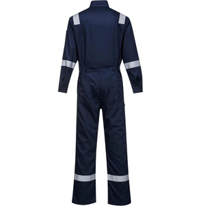 Combinaison de travail ignifuge robuste OEM ODM, uniforme industriel en sergé de coton, tenue de protection pour les ouvriers d'usine - Product Image 5