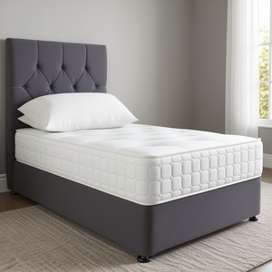 Comfortable 75x36x8 Inch Microfiber Mattress Pad Topper for Home & Hotel Use - Product Image 3