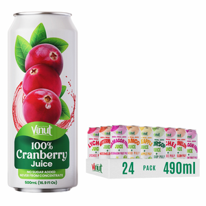 Jugo de Vietnam 500ml con pulpa 100% jugo de fruta, sabores variados, sin azúcar, Etiqueta Privada, OEM/ODM disponible - Product Image 1