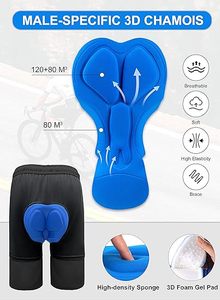 Pantalones cortos de ciclismo MTB personalizados de alta calidad, pantalones cortos de poliéster para ciclismo de montaña, tallas personalizables, logotipo, etiquetas de marca. - Product Image 6