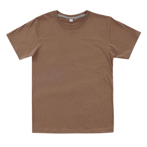 T-shirts pour hommes à manches courtes, col rond, coupe classique, 100% coton, respirants, séchage rapide, design personnalisé, prix de gros - Product Image 2