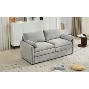 Divano a Due Posti Imbottito da 173 cm, Oversize e Confortevole, con Doppio Cuscino Morbido, per Soggiorno - Product Image 3
