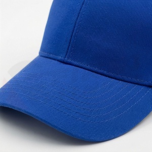หมวกเบสบอลผ้าฝ้ายสีน้ำเงินรอยัล แบบเรียบ ไม่มีลาย  สำหรับทุกเพศ สวมใส่สบาย เหมาะสำหรับวิ่ง ออกกำลังกาย หรือใช้เป็นที่บังแดด - Product Image 4