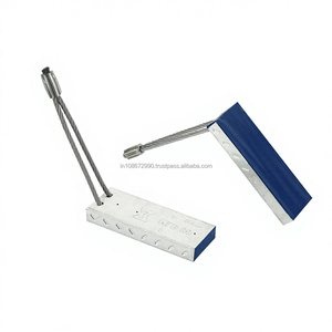Boîte à anneaux en acier allié de couleur blanche pour système de connexion de panneaux préfabriqués architecturaux pour murs de cisaillement avec support d'installation sur site - Product Image 1