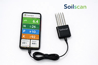 Cropengine SoilScan, système portable avancé de détection des nutriments du sol, application mobile connectée, analyse en temps réel, RS485