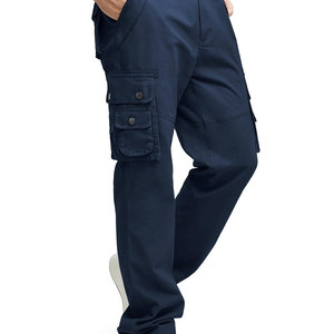 กางเกงคาร์โก้ลำลองผู้ชาย สตรีทแวร์ ผ้าฝ้ายคุณภาพสูง หลายกระเป๋า แห้งเร็ว หนักแน่น รับทำโลโก้ตามสั่ง OEM ODM - Product Image 4